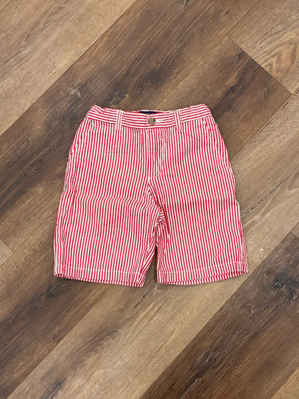 Polo Ralph Lauren Red Stripe Shorts Preppy Summer Easter Vacation Beach 6 Boy